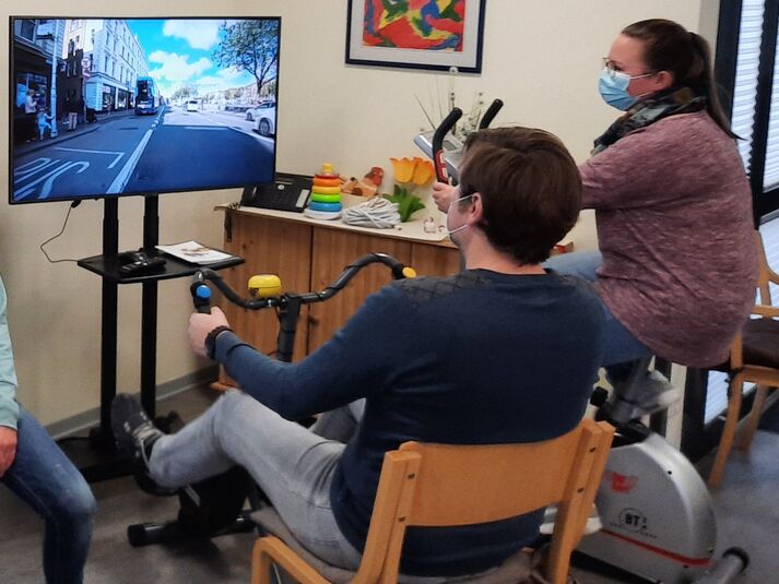 Digitale Teilhabe - Das Bike Labyrinth