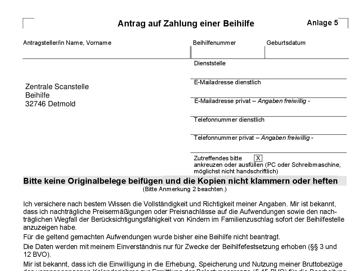 Beihilfeantrag Ab 01.01.2021 - Lebenshilfe Brakel - Lebenshilfe Brakel ...